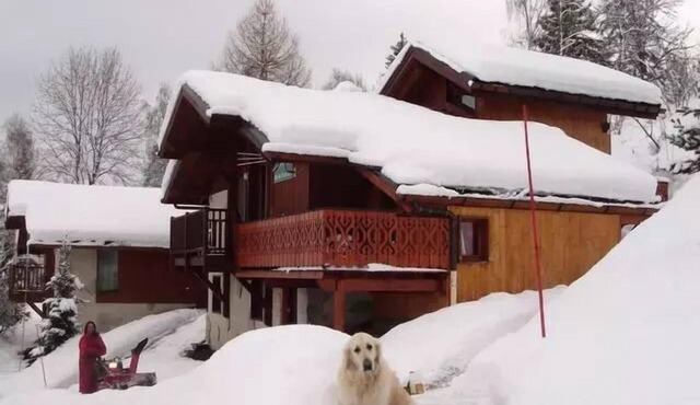 Beautiful chalet at the start of the slopes - 6 room apartment for 12 people
