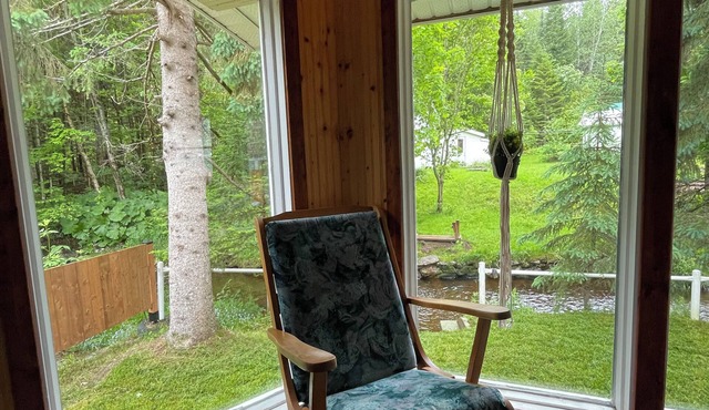Beautiful chalet near a stream for a calm and quite retreat