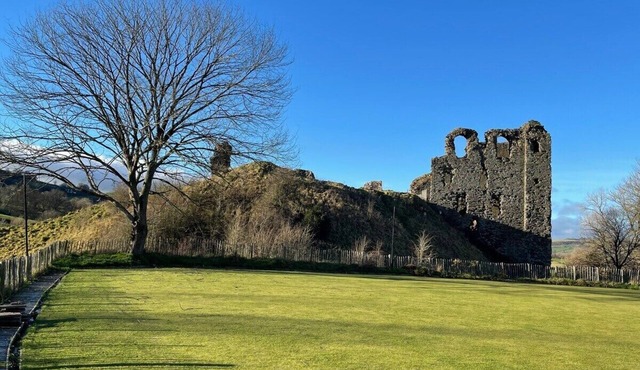 Beautiful Clun Castle View
