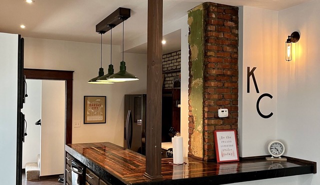 Beautiful, completely renovated century old home blocks from Kansas City Plaza.