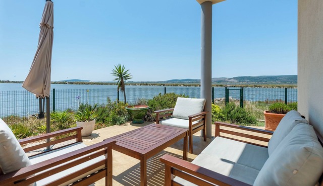 Beautiful contemporary villa with magical view in frontignan plage.