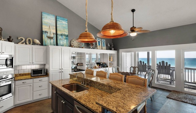 Beautiful Corner (End) Unit with Wrap-Around Balcony and Western Sunset Views