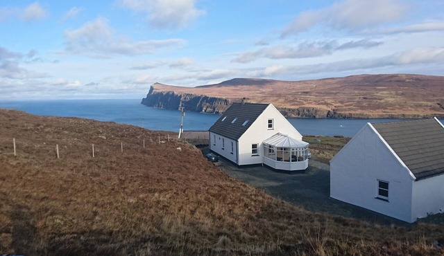 Beautiful Cottage set in natural croft land. Near to Neist Point light house.