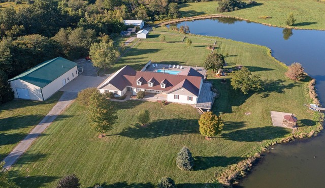 Beautiful Country Setting with Heated Inground Pool and Stocked Pond