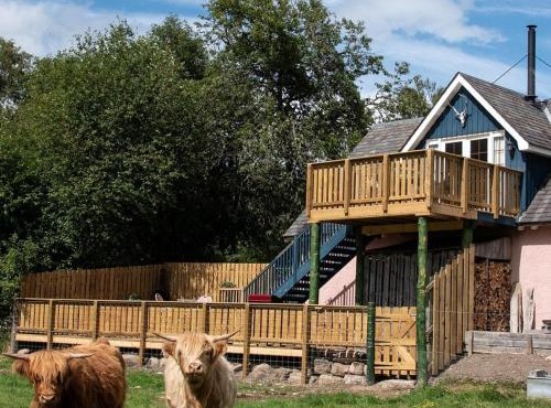 Beautiful dog friendly lodge with hot tub