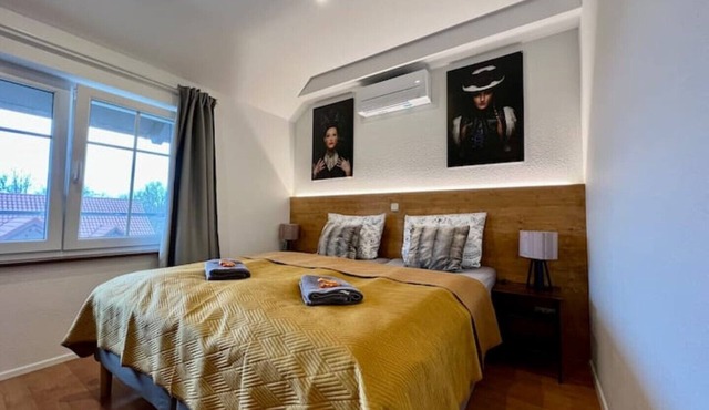 Beautiful double room studio with private bathroom *near the Rhine* in Kehl