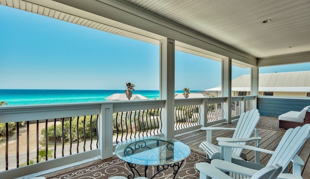 Beautiful Emerald Coast views, private pool, S. of 30A, Sleeps 24
