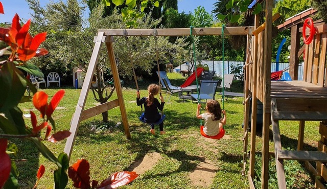 Beautiful family home. Air conditioning and heated pool