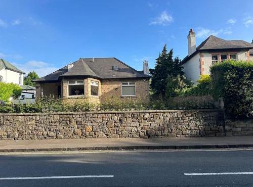 Beautiful family home with golf