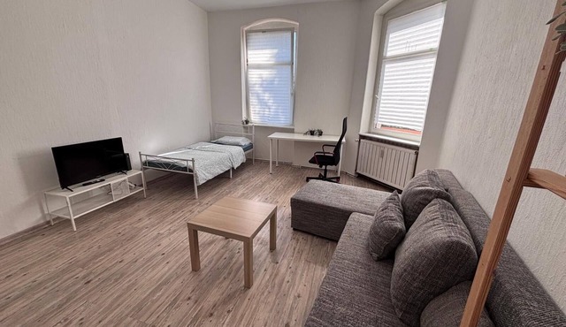 Beautiful flat with a lovely volleyball court in Zeitz