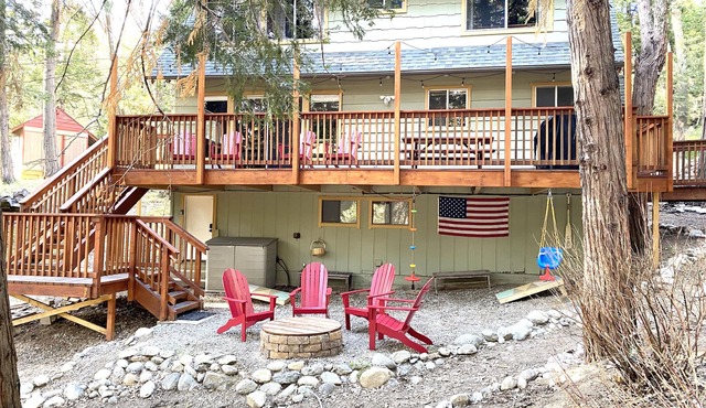 ✥ Beautiful Forest, Family Friendly cabin, Lake Access , Pets Welcome ✥