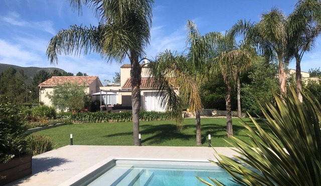 BEAUTIFUL VILLA FACING MONTE GOZZI NEAR AJACCIO