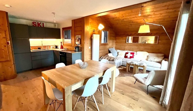 Beautiful mountain apartment for 6 people in Les Carroz d' Araches