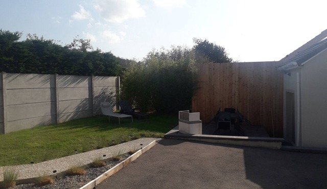 Beautiful house with garden and terrace close to the sea