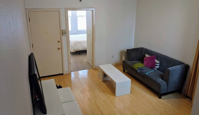 Beautiful furnished large two bedroom apartment in the heart of SF