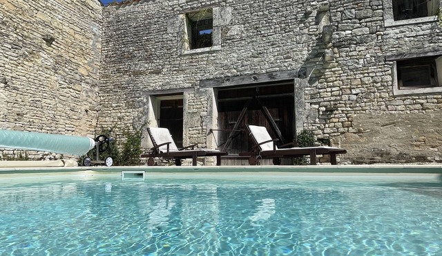 Beautiful gite in charming location with private pool near historic market towns