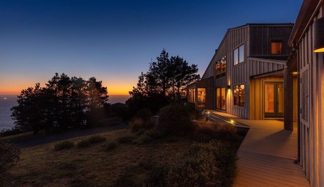 Beautiful Hillside Vista with Dramatic Ocean Views