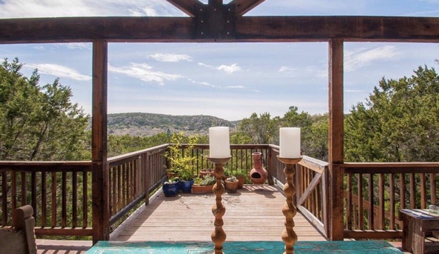 Beautiful hilltop lake house