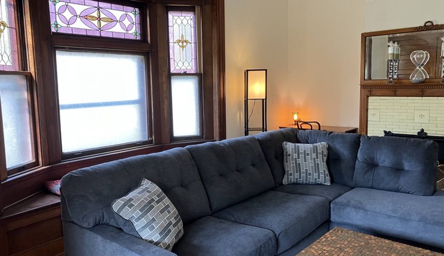 Beautiful historic home on Wittenberg campus. Peaceful setting w/grand piano.