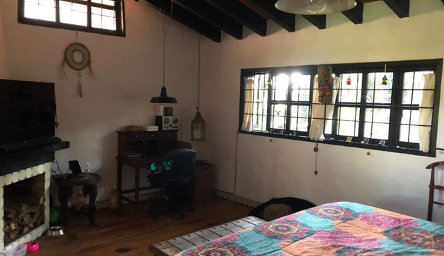 beautiful house in middle the big garden. 3 bedrooms 2 bathrooms in the forest