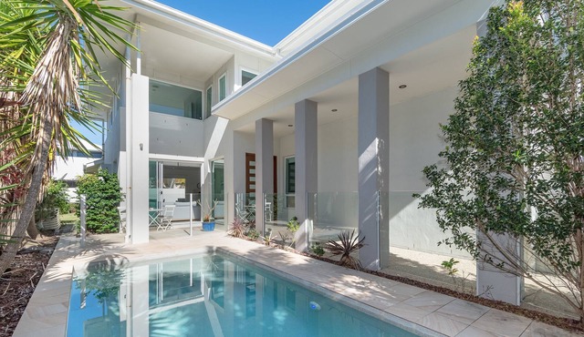 Beautiful home by the beach with resort style facilities.