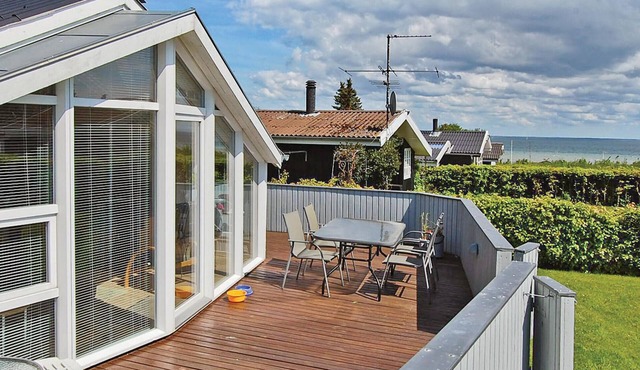 Beautiful home in Bjert with house sea view
