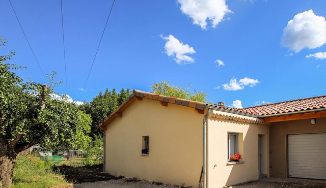 Beautiful home in Die with house a mountain view