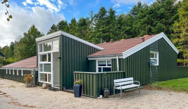 Beautiful home in Hals with sauna
