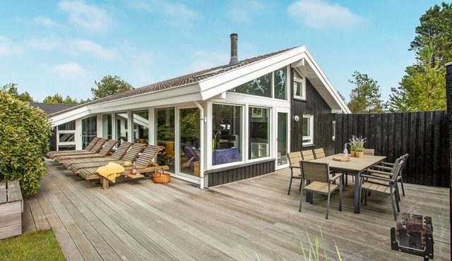 Beautiful home in Jerup with sauna