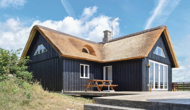 Beautiful home in Knebel with kitchen