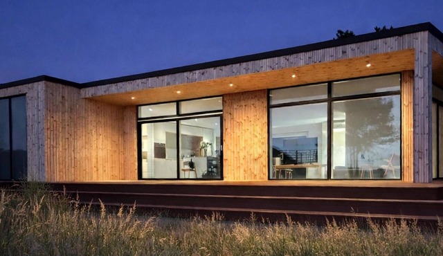 Beautiful home in Knebel with sauna