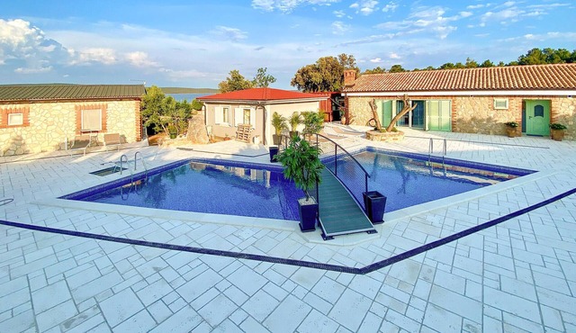 Beautiful home in Nerezine with swimming pool