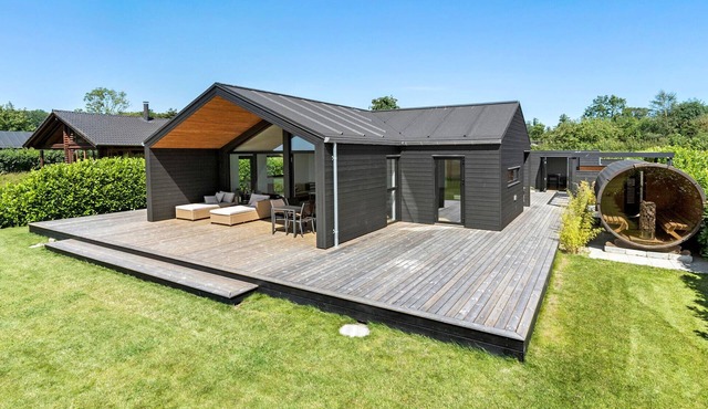 Beautiful home in Odder with sauna