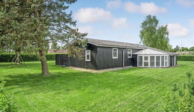 Beautiful home in Otterup with sauna