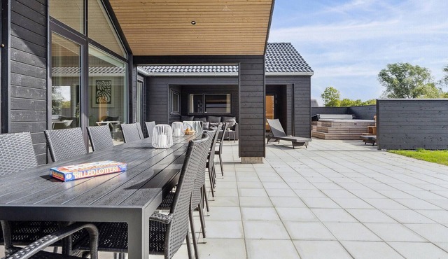 Beautiful home in Otterup with sauna