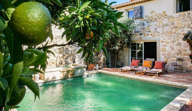 Beautiful home in ROUJAN with WiFi