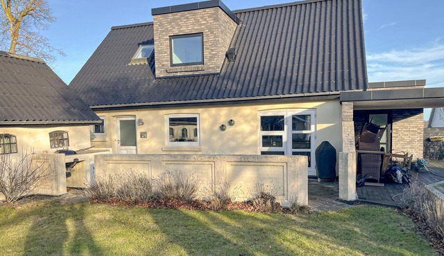 Beautiful home in Sæby with private swimming pool, can be inside or outside