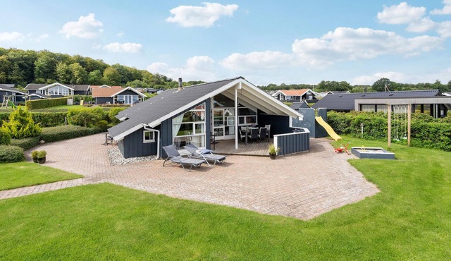 Beautiful home in Sjølund with sauna