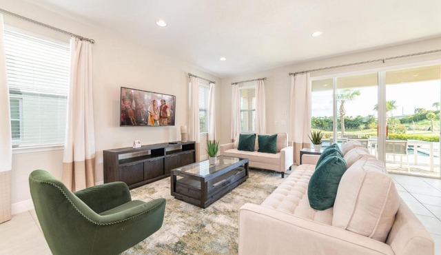 Beautiful Home Near Disney with Private Pool, Foosball Table & Resort Amenities - 7437M