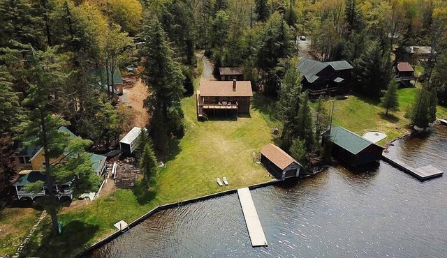 Beautiful Home on 4th Lake with Gorgeous Lake Views & Private Dock