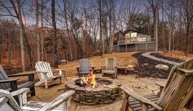 Beautiful Home On Gently Sloping Point Lot With 500 Feet Of Private Waterfront