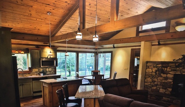 Beautiful Home on Pine Creek Backs up to Lyman Run State Park & the PA Wilds!