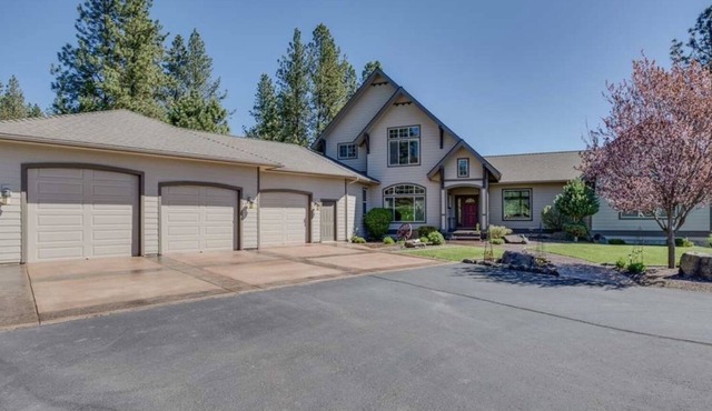 Beautiful home on the Little Spokane River
