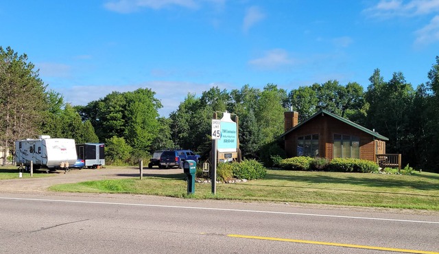 Beautiful home right on the ATV and Snowmobile trail!