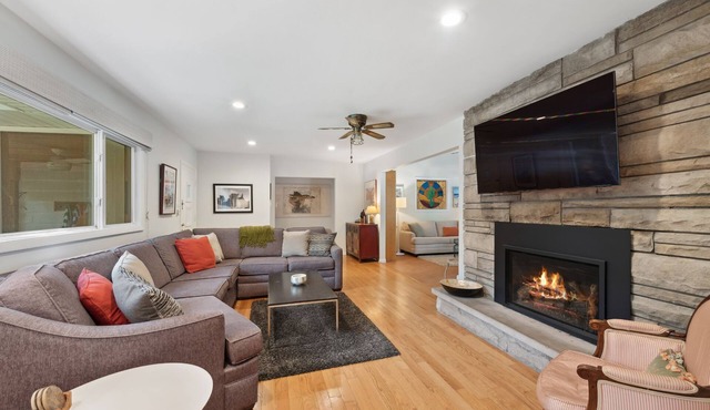Beautiful home two blocks from the Lake Michigan shoreline. Perfect for large or multiple families.