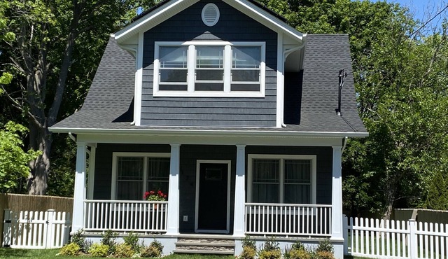 Beautiful home with heated saltwater pool in the heart of the North Fork!