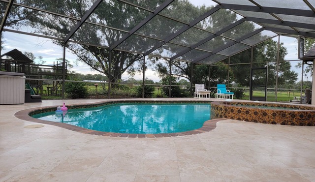 Beautiful Home with Pool on 3 Acres of Privacy.