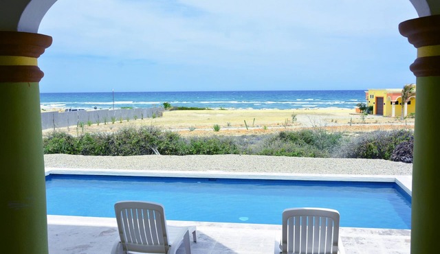 Beautiful home with separate Casita, Ocean Views, Pool, 100 yards to the beach!