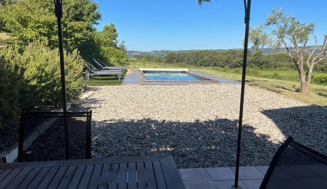 Beautiful house with private pool, air conditioning, wifi in Vaison la romaine