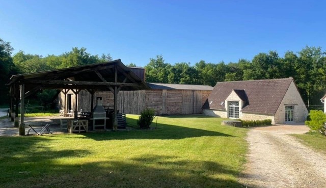 Beautiful house of charm any comfort, swimming pool in nature: Orfeuilles 12 p